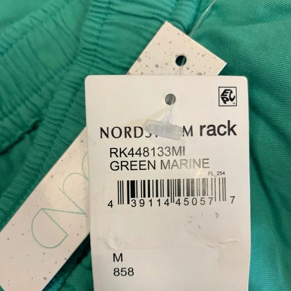 Abound Women's Elastic Waist Pull-On Cargo Jogger Pants Green Marine Size M NWT - Picture 7 of 13